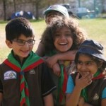 Kids of 40th Edmonton Ismaili Scouts