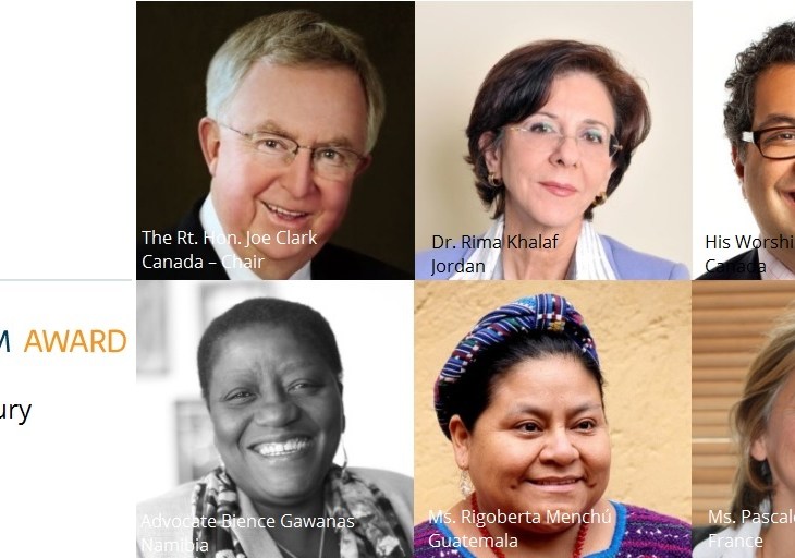 Global Centre for Pluralism announces Awards Jury