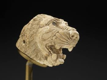 Lion’s Head; Historic Syria; 9th–8th centuries BC; Ivory, carved. With permission of the Royal Ontario Museum © ROM.
