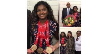 Hatfield Jamatkhana celebrates success of Rhian Mather at #JubileeGames