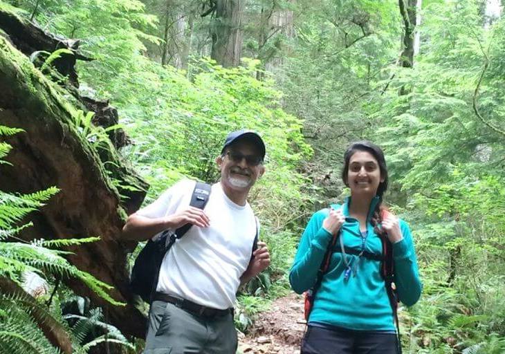 Salim Kamani & daughter Safiya: Richmond dentist set to tackle Kilimanjaro