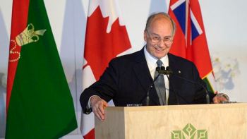 The Aga Khan awarded inaugural Adrienne Clarkson Prize for Global Citizenship