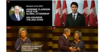Live Webcast: Inaugural Adrienne Clarkson Prize has started