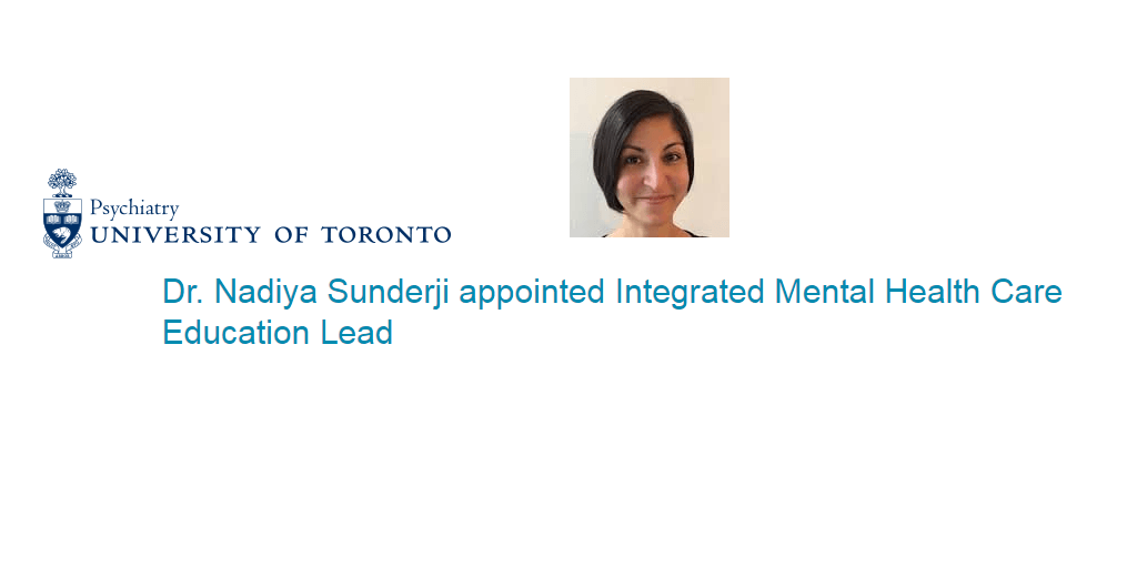 Dr. Nadiya Sunderji receives Early Career Development Award Ismailimail
