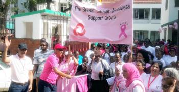 Aga Khan Hospital Mombasa organizes Breast Cancer Awareness Walk | Coastweek