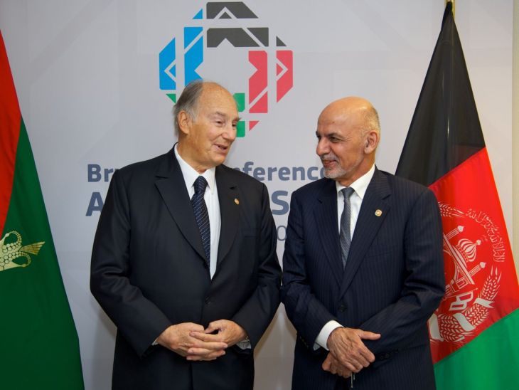 Bilateral meeting: Afghan President and His Highness the Aga Khan | Brussels Conference on Afghanistan (Photos)