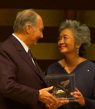 His Highness the Aga Khan, inaugural recipient of the Adrienne Clarkson Prize for Global Citizenship: An inspiration for all engaged in higher education