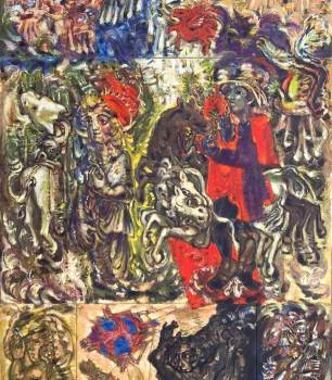 This 12-foot-tall Syrian mural travelled 10,000 kilometres to get to the Aga Khan Museum