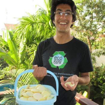 Samir Lakhani, Eco-Soap Bank project, featured on BBC