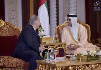 Deputy Prime Minister and Minister of Presidential Affairs of the United Arab Emirates receives Prince Aga Khan IV