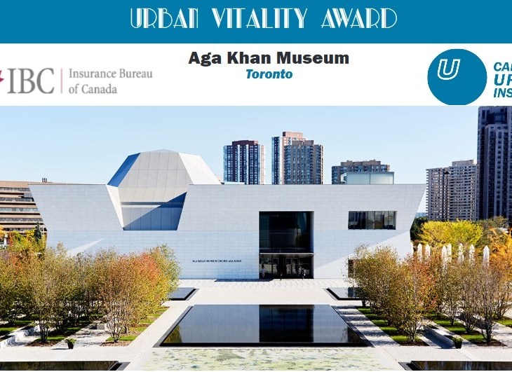 Aga Khan Museum wins Urban Vitality Award from the Canadian Urban Institute