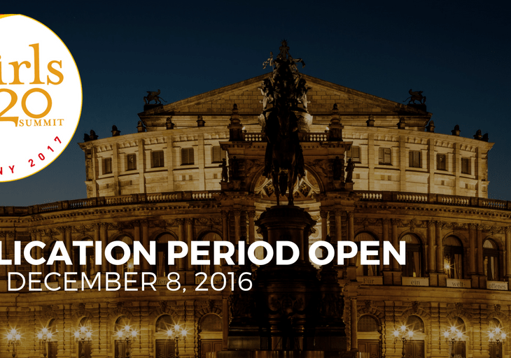 Want to be one of the 2017 delegates at the @Girls20 Summit in #Germany?
