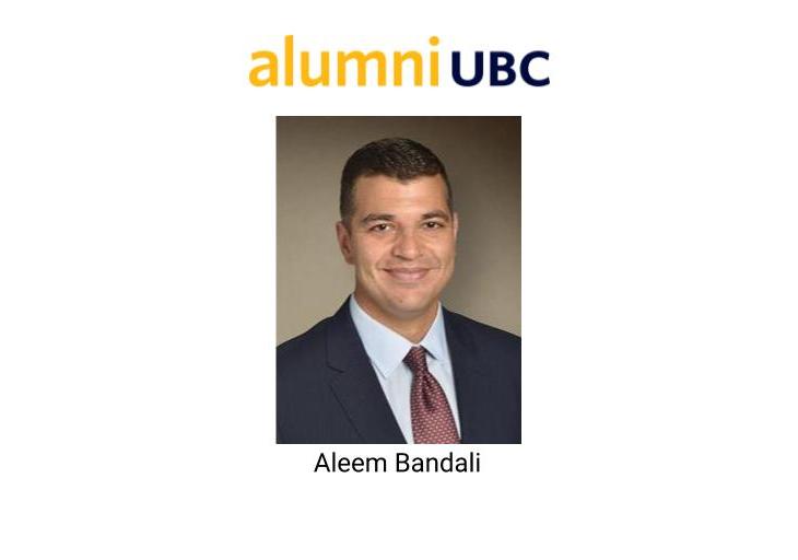 Aleem Bandali appointed to the Board of Directors of Alumni UBC