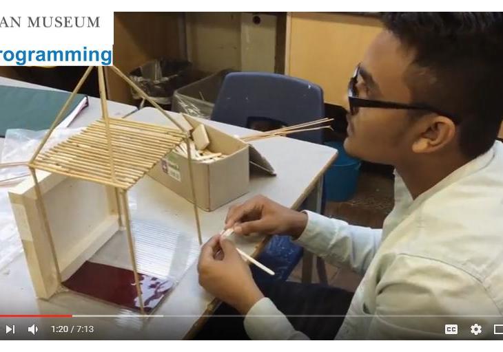 Student Art Installation: Finding Home: Personal Journeys and Visual Narratives