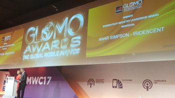 Anar Simpson receives GSMA Women4Tech - Glomo Awards
