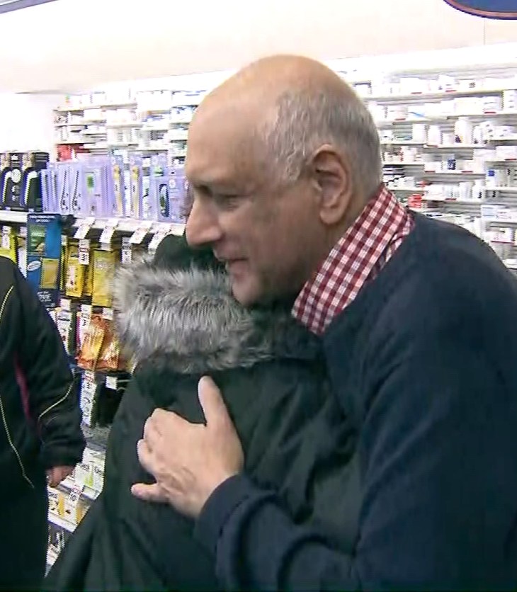 Emotional reunion as family thanks pharmacist Anil Virani who saved relative's life | CityNews