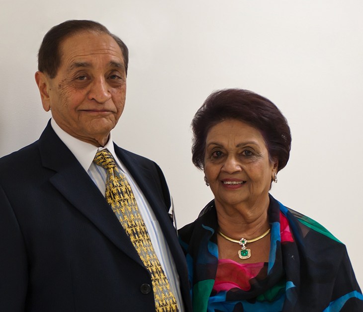 Gulshan and Pyarali Nanji: Sharing the wealth of their new life