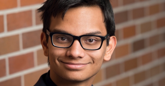 Faris Mecklai wins Loran Scholarship