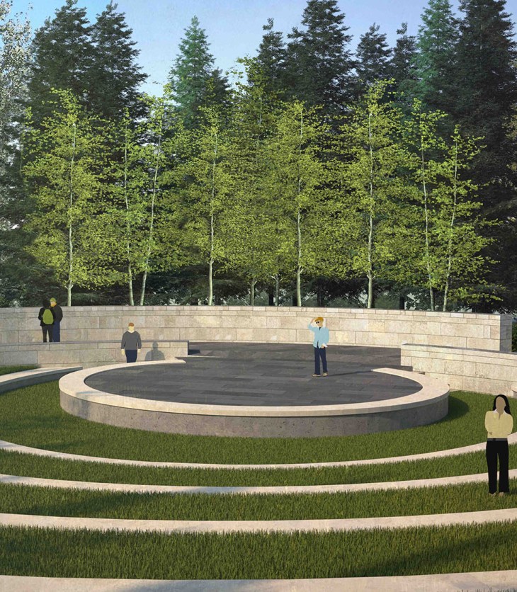 Performance Space: Aga Khan Garden at the University of Alberta Botanic Garden