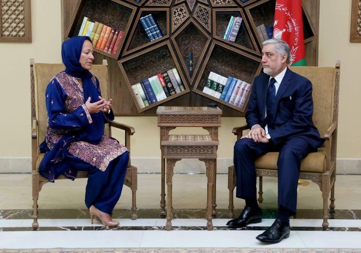 Princess Zahra Aga Khan & AKDN Delegation Meets Chief Executive of Afghanistan, Dr. Abdullah Abdullah