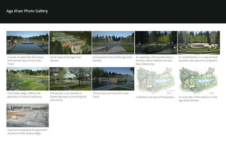 Photo Gallery: Aga Khan Garden at the University of Alberta Botanic Garden