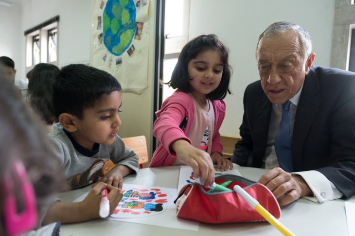 President of the Portuguese Republic, Marcelo Rebelo de Sousa visits the Ismaili Centre Lisbon