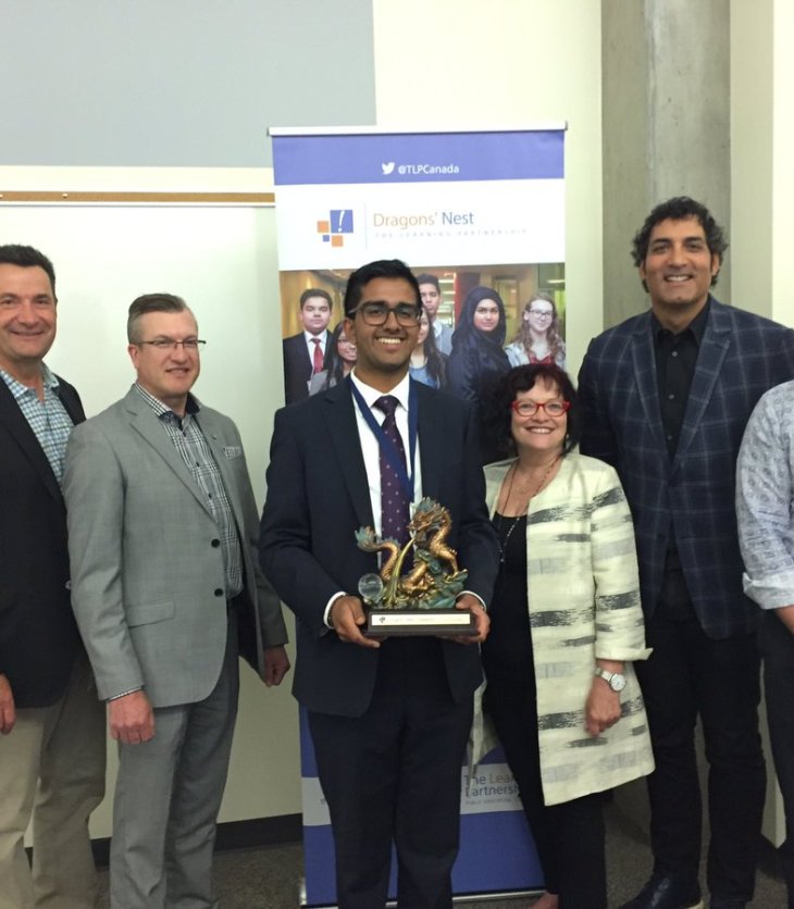 Armaan Somani wins Dragons’ Nest Business Pitch Competition