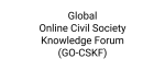 Launch of a new Global Online Civil Society Knowledge Forum (GO-CSKF)