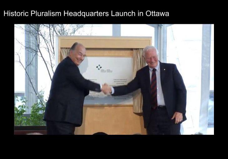 Historic Pluralism Headquarters Launch in Ottawa Anchoring Canada as Global Hub for Dialogue