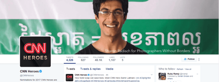 Samir Lakhani featured CNN Hero