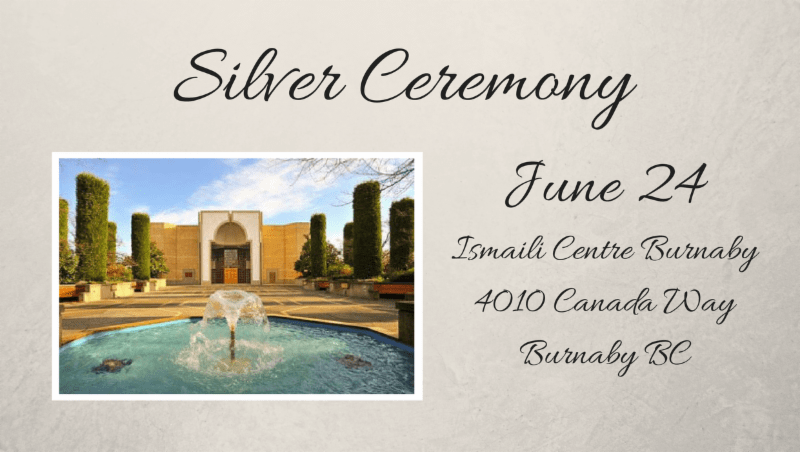 Duke of Edinburgh Silver Ceremony to be held at Ismaili Centre Burnaby, June 24, 2017