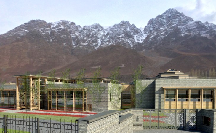 Rendering of the New Khorog Jamatkhana and Centre