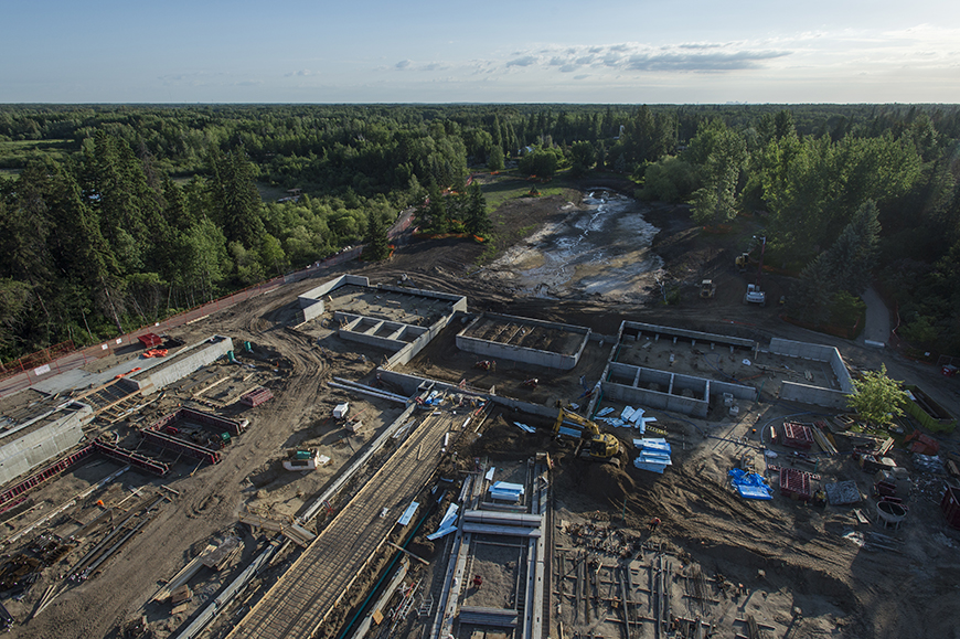 Build of new Aga Khan Garden reaches halfway point