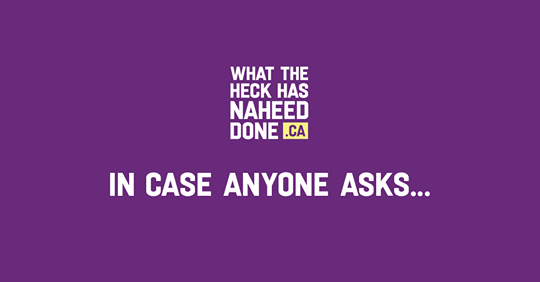 Interactive: What the heck has Naheed done?