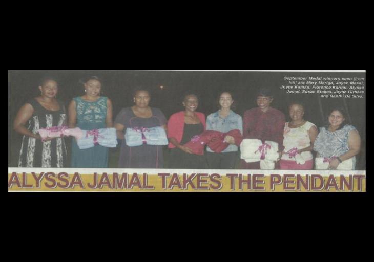 Alyssa Jamal takes the Pendant