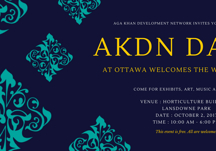 AKDN Day at Ottawa Welcomes the World