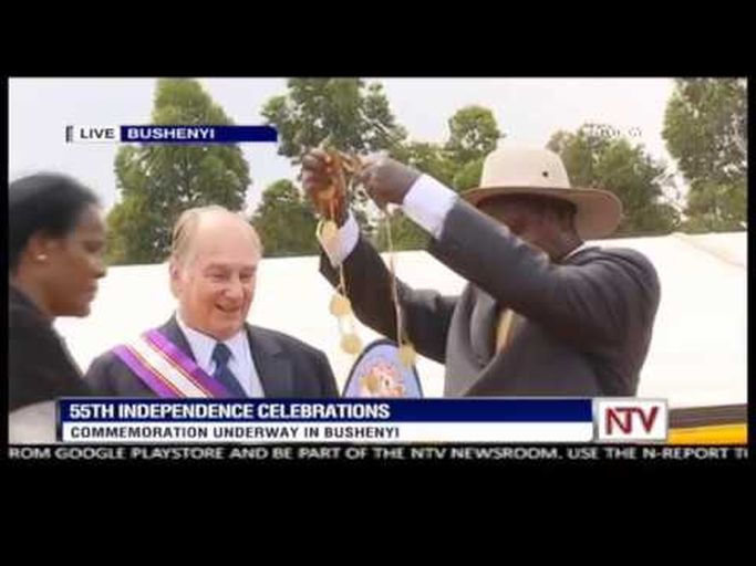 Museveni decorates Aga Khan with Grand Master Medal | The Citizen Uganda