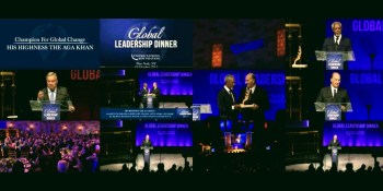 His Highness the Aga Khan speaking on pluralism at the United Nations Global Leadership Dinner 2017