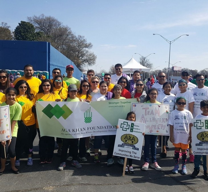 Atlanta Retailers Association and Circle K Walks with Aga Khan Foundation, Supporting End to Global Poverty