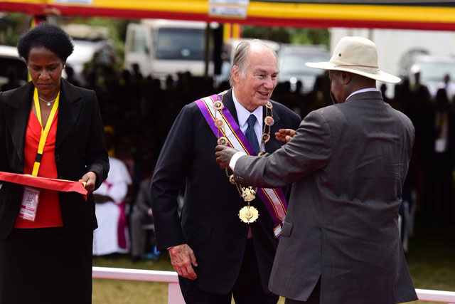 Uganda hails Aga Khan at 55th Uhuru celebrations