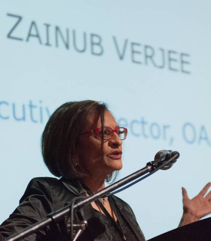 Future of Art Galleries - keynote by Zainub Verjee