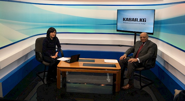 Shamsh Kassim-Lakha's TV Interview with Kabar News Agency