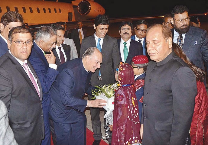 Prince Karim Aga Khan arrives in Karachi | Dawn Pakistan
