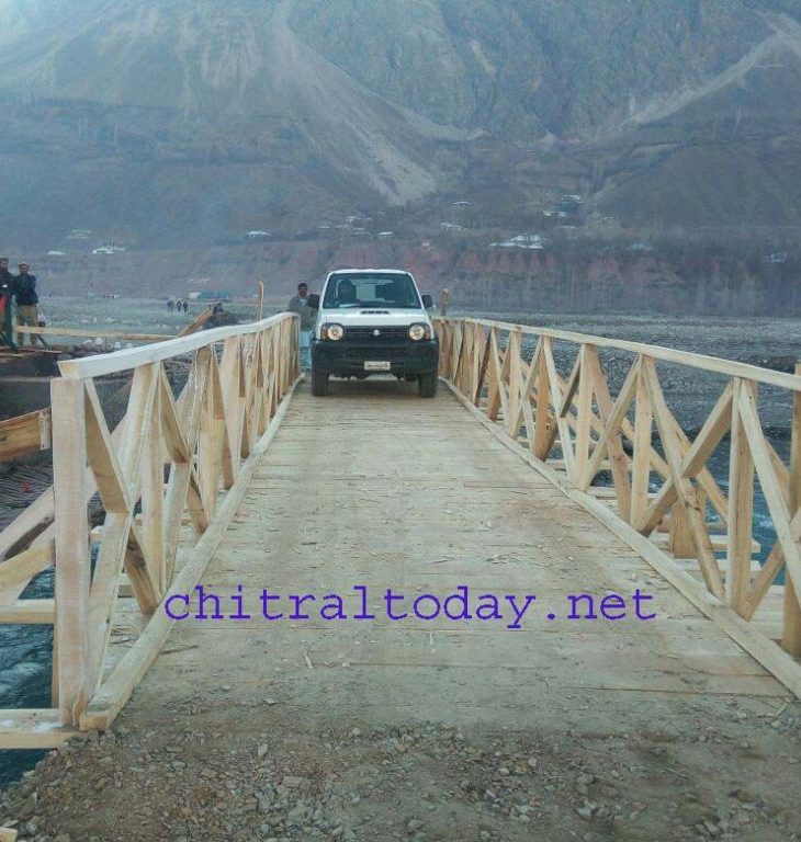 Sarhad Rural Support Programme (SRSP) constructs bridge to facilitate Isamili community members