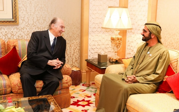 His Highness the Aga Khan meets with His Highness Sheikh Mohammed bin Rashid in Dubai