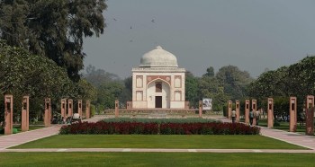 Delhi's 'lost' Mughal garden reopens as public park