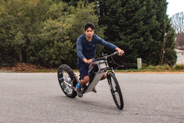 Electric Entrepreneur: Shan Roy - College freshman creates motorcycles from scratch