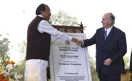 India VP and the Aga Khan inaugurate Sunder Nursery in New Delhi | Daily Nation