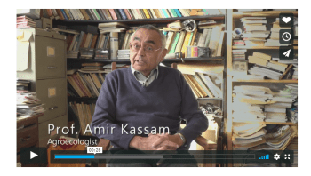 Professor Amir Kassam features in the Groundswell film about the new paradigm of farming