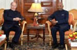 His Highness Prince Karim Aga Khan called on President of India, Shri Ram Nath Kovind